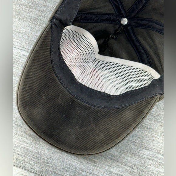 VTG Auto Palace Corduroy Ocean Specialties USA Snapback Trucker Hat Black OSFA - Picture 8 of 13